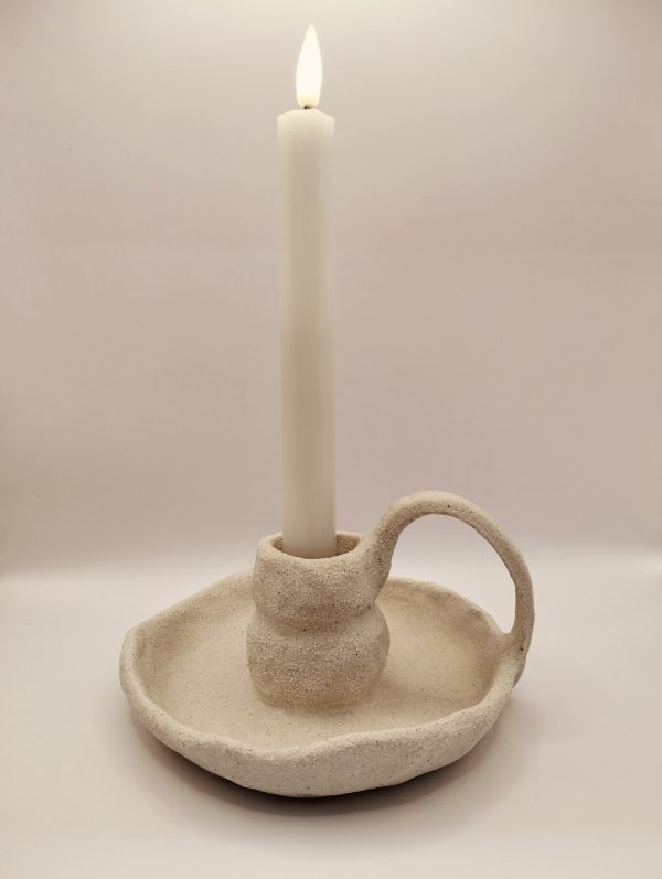 Stone Texture Candle Colder