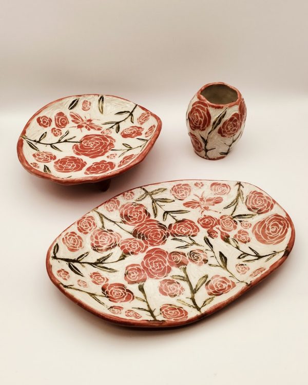 Red Rose Dresser Set - Image 4