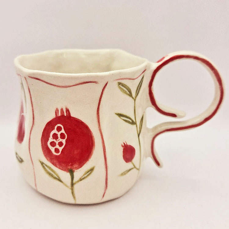 Vintage Pomegranate Mug